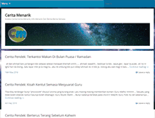 Tablet Screenshot of ceritamenarik.com